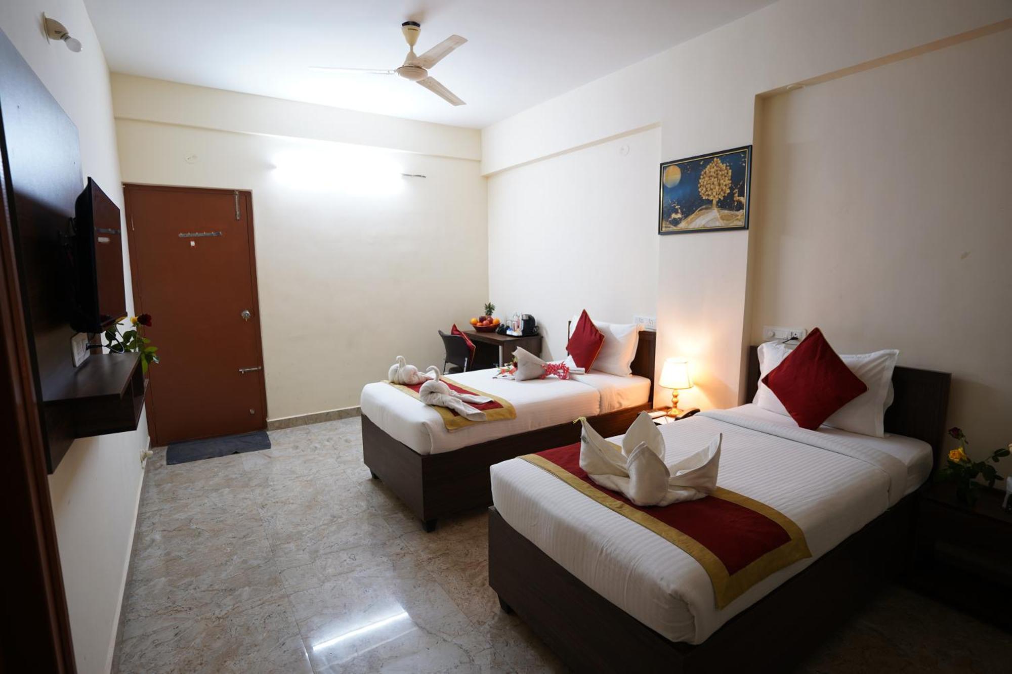 Sai Manyata Business Residency, Manyata Tech Park Hostel บังกาลอร์ ภายนอก รูปภาพ